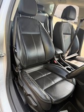 VAUXHALL ASTRA J MK6 ELITE 2009-2015 DRIVERS FRONT RIGHT SEAT BLACK LEATHER