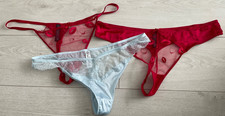 3 x thong/ size 18-20 . new