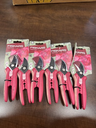 Fiskars rose pruner lot - rose, 6