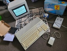 Atari 1040STE 4MB upgrade, Gotek external, SM124 mono monitor,ext fdd & ST mouse