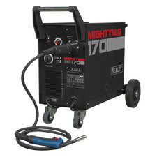 Sealey MIGHTYMIG170 Professional Gas/No-Gas MIG Welder 170Amp with Euro Torch A
