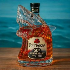 Jaws 50th Anniversary Whiskey Bottle Unique Transparent Limited Edition Gifts