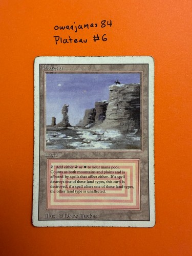 Plateau mtg magic very hp - mtg,