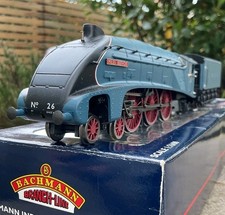 Boxed Bachmann 31-959 A4 Miles Beevor LNER Garter Blue Steam Loco OO Needs Attn