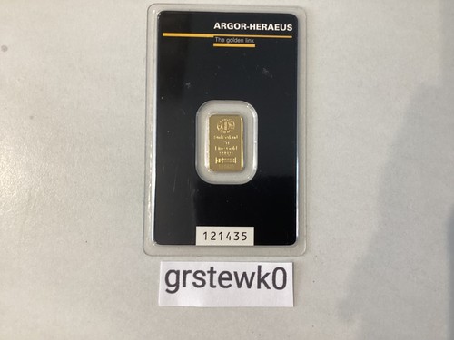 Argor heraeus kinebar gold bar - argor-heraeus,