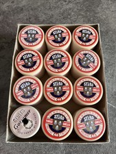 White Vintage Dewhurst’s Sylko Cotton x11