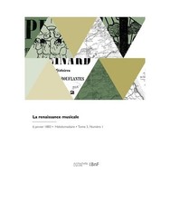 La renaissance musicale