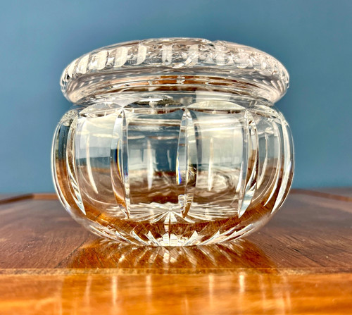 Vintage stuart crystal lidded - stuart,