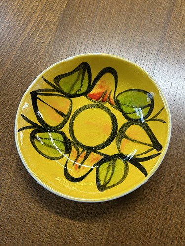 Poole pottery yellow - poole,