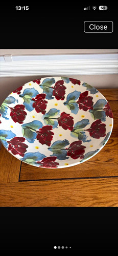 Poole pottery poppy large - pottery, "poppy"