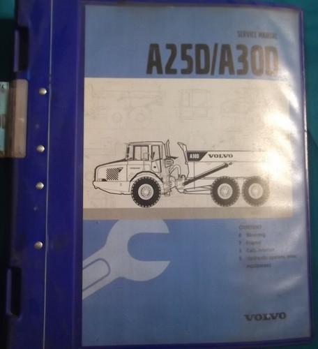 Volvo a25d a30d dump truck - a25d,