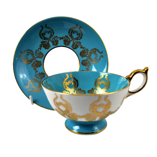 Aynsley tea cup saucer - aynsley,