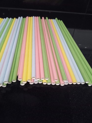 Eco kraft paper drinking - 50,