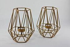 Tealight Candle Holders Gold
