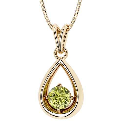 Oravo peridot teardrop - peridot,