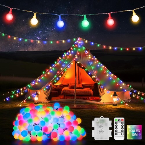 Christmas fairy lights 12m 100 - christmas,
