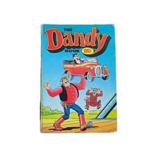 THE DANDY BOOK 1985 Hardback Annual Desperate Dan, Korky the Cat Unclipped