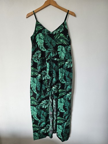 Primark green black tropical - &,