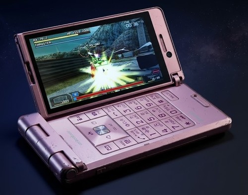 Panasonic p906i pink flip - p906i,