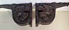 ANTIQUE GOTHIC PAIR EUROPEAN