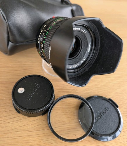 Exc canon 28mm f2 8 - exc++, wide