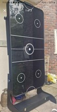 Air Hockey Table. Hinged so