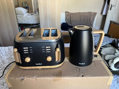 Kettle slice toaster - 1.7l, &