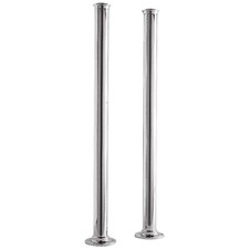 Hudson Reed Traditional Bath Tap Standpipes 660mm x 40mm - Chrome
