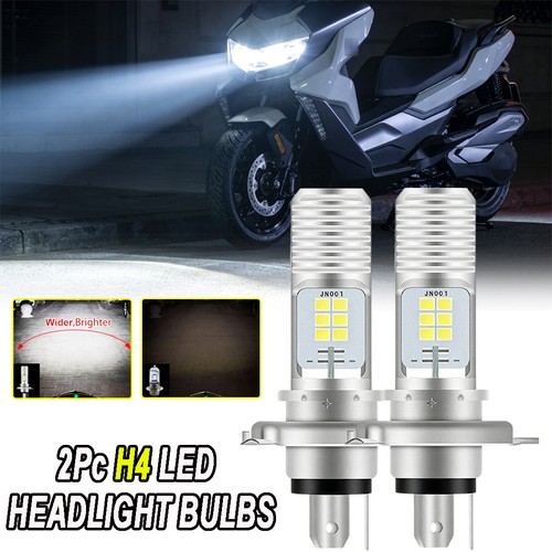 Motorcycle led headlight - 2x,
