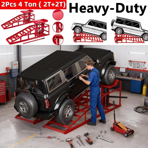 Ton hydraulic car ramps - ton,