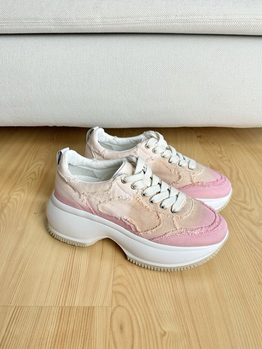 Hogan denim trainers shoes - denim,