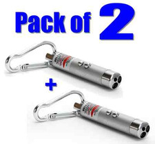 Pack of 2x Mini Laser Pointer