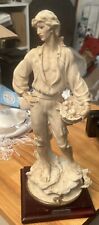 Capodimonte Giuseppe Armani Ceramic Statue Gay Man Boy Italian Rare Vintage