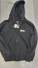 Official UFC Hoodie Adults Work out Gym Jumper Black