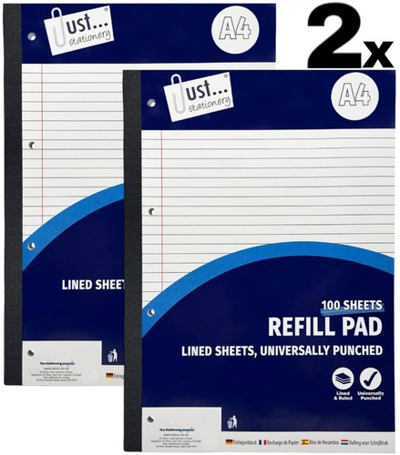 Lined refill pad 100 - lined,
