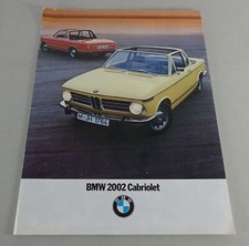 Brochure/brochure BMW 2002