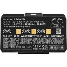 Li-ion Battery for Garmin 010-10517-00 GPSMAP 496 010-10517-01 011-00955-00 NEW