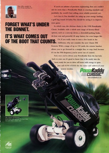 Peep14 golf advert 12x9 peter - golf,