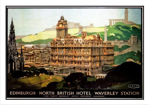 Edinburgh railway vintage - 8,