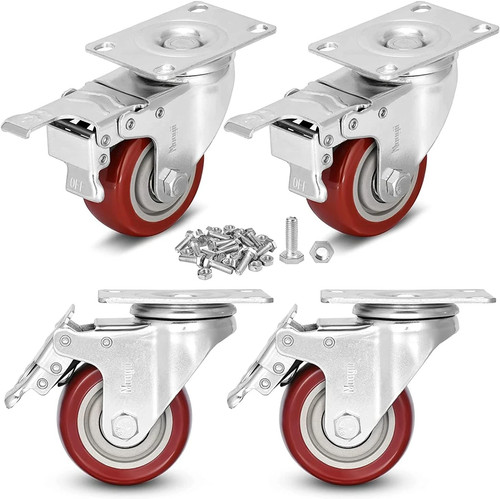 Inch heavy duty casters - duty, load