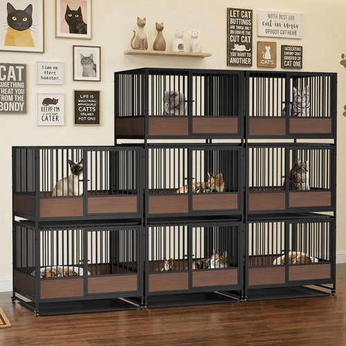Large stackable cat - stackable, cage
