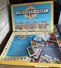Waddington Coronation Street Board Game  Trivia Wiz Game 1995