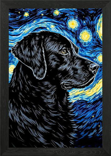 Black labrador retriever - black,