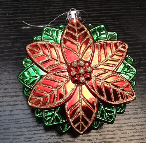 New large poinsettia christmas - new,