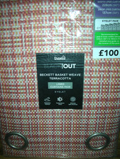 Dunelm Black Out Lined Eyelet