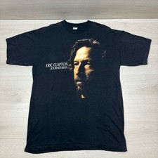 Eric Clapton Journeyman World Tour T-shirt XL Single Stitch Rock Vintage 1990
