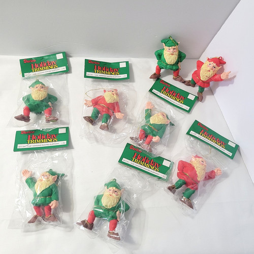 Vtg christmas elves dwarves - vtg,