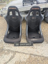COBRA Monaco LTD ED 612 Bucket Race Seats Track/Drift Car