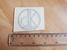 DK Bicycles old school sticker decal BMX Skate New Old Stock