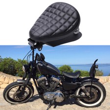 Motorcycle 3" Spring Solo Seat Base Saddle for Harley Sportster Chopper Bobber